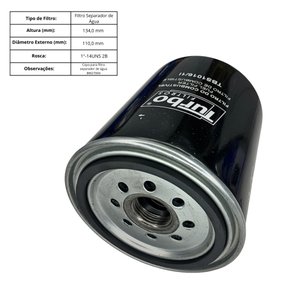 Filtro Combustível Separador Água - Turbo - 3909638M1